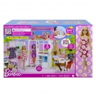Mattel HCD48 Barbie Casuta cu Papusa in set