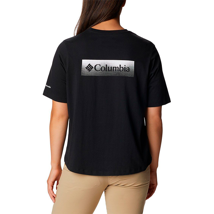 Tricou Columbia North Cascades Relaxed Tee XS Negru Femei photo 2
