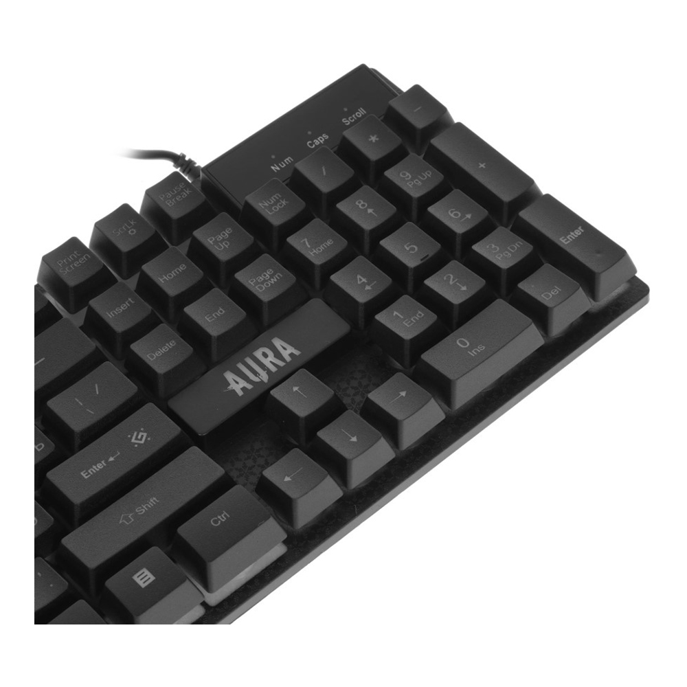 Tastatura + mouse cu fir Defender Challenge Aura MKP117 52117 / Membrana photo 3
