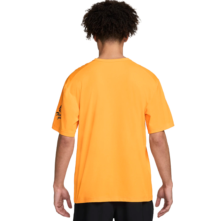 Tricou Nike M NK DF UV HYVERSE SS GFX/Portocaliu photo 4