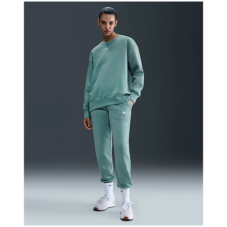 Брюки Nike W NSW PHNX FLC MR PANT STD XL Зеленый Женский photo 3