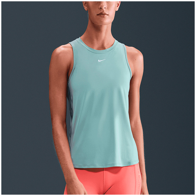 Maiou Nike W NK ONE CLASSIC DF TANK WT XL Verde Femei photo 4