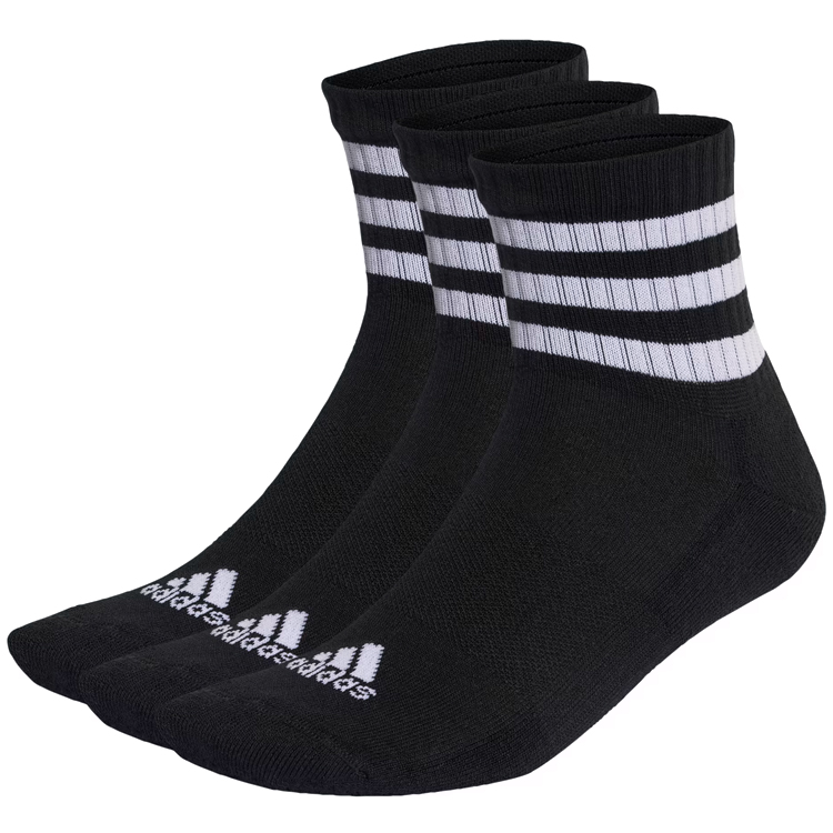 Носки Унисекс Adidas 3S C SPW MID 3P XL Черный photo 1