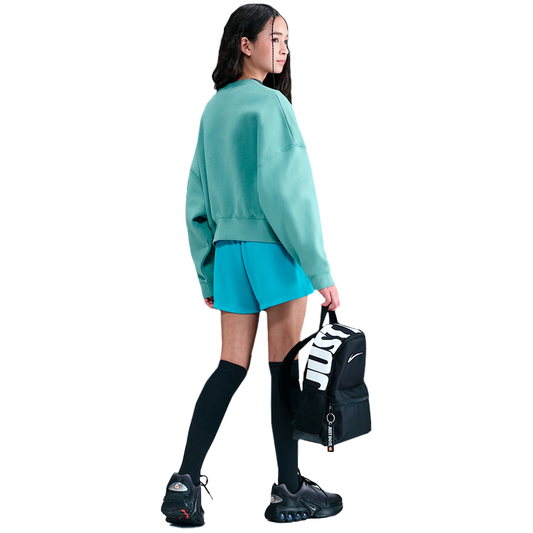Jacheta Nike G NSW TREND FLC CRP CREW L Verde Femei photo 4