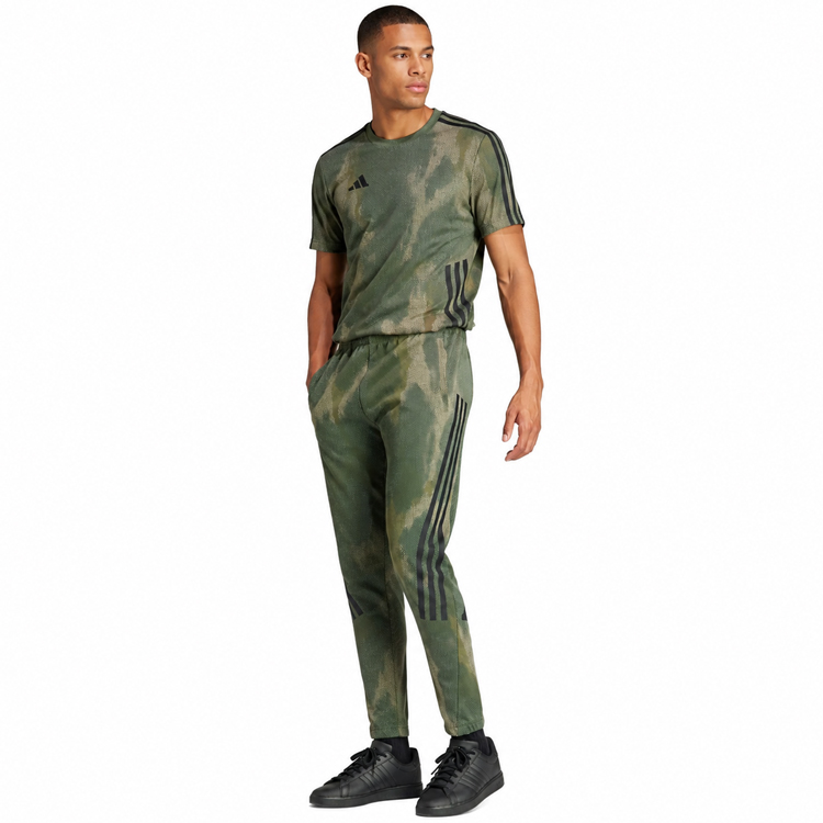 Брюки Adidas M FI 3S PT XS Зеленый Мужской photo 3
