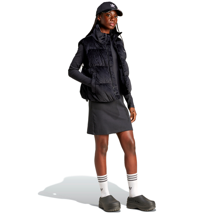 Vesta Adidas VELVET VEST XXS Negru Femei photo 5