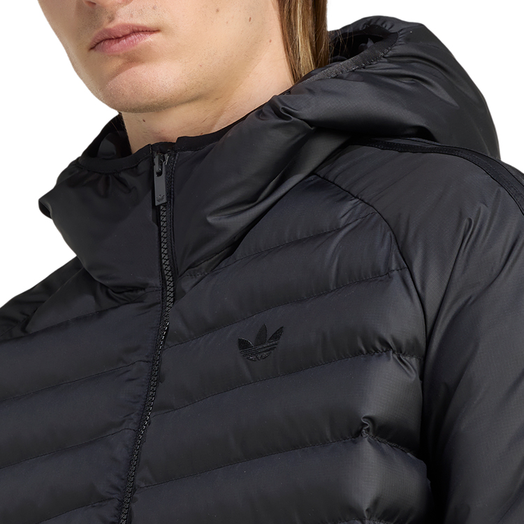 Geacă pt Barbati Adidas PAD HOODED JKT S Negru photo 6