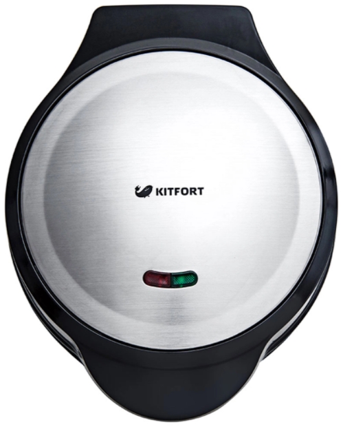 Waffle fier Kitfort KT 1617, 640 W, Negru-sur photo 