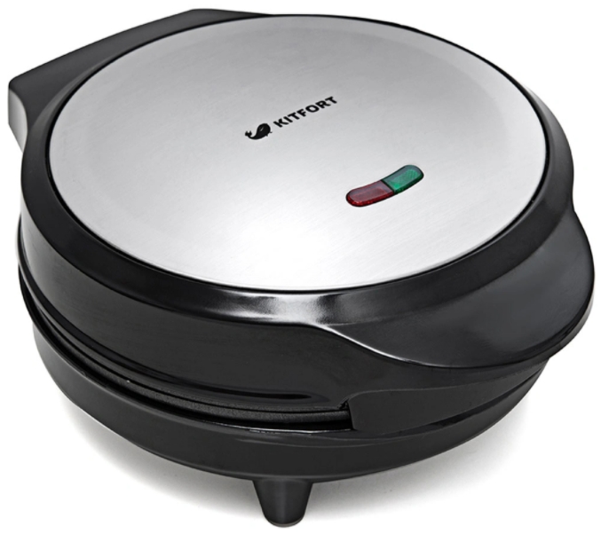 Waffle fier Kitfort KT 1617, 640 W, Negru-sur photo 2