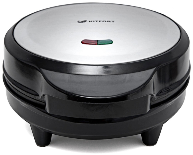 Waffle fier Kitfort KT 1617, 640 W, Negru-sur photo 3