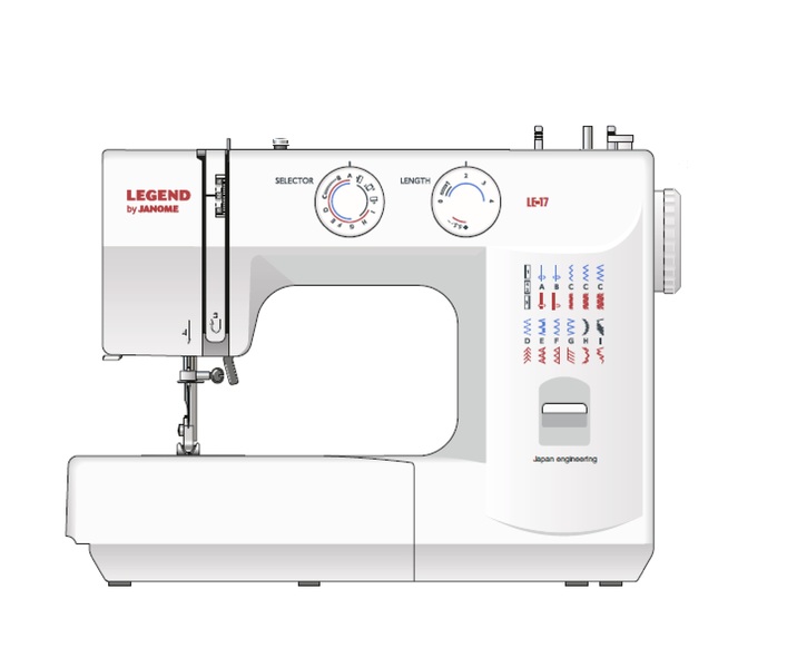 Швейная машина Janome LE17, 23 программ, Белый photo 1