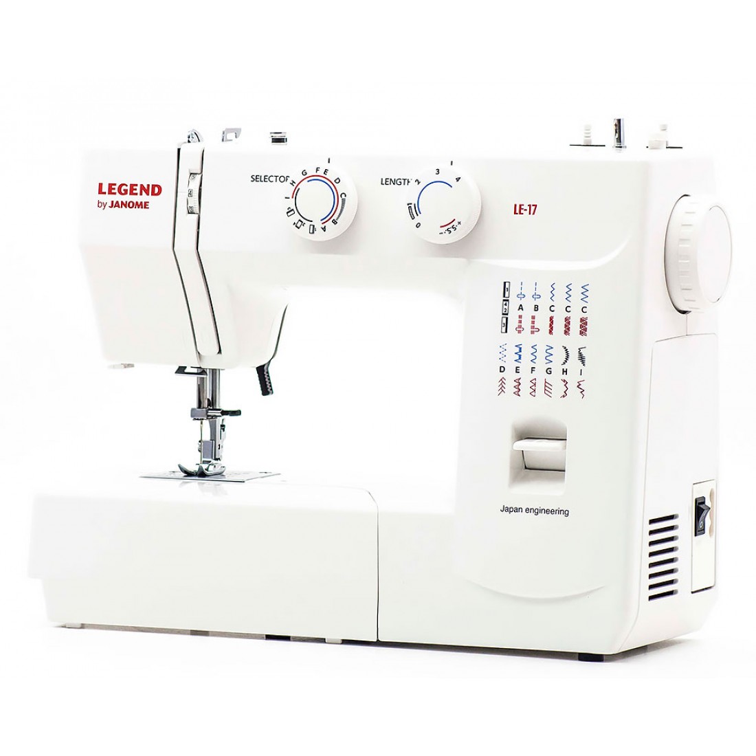 Швейная машина Janome LE17, 23 программ, Белый photo 3