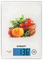 Кухонные весы Scarlett SC1217, 8 кг, Белый thumbnav 1