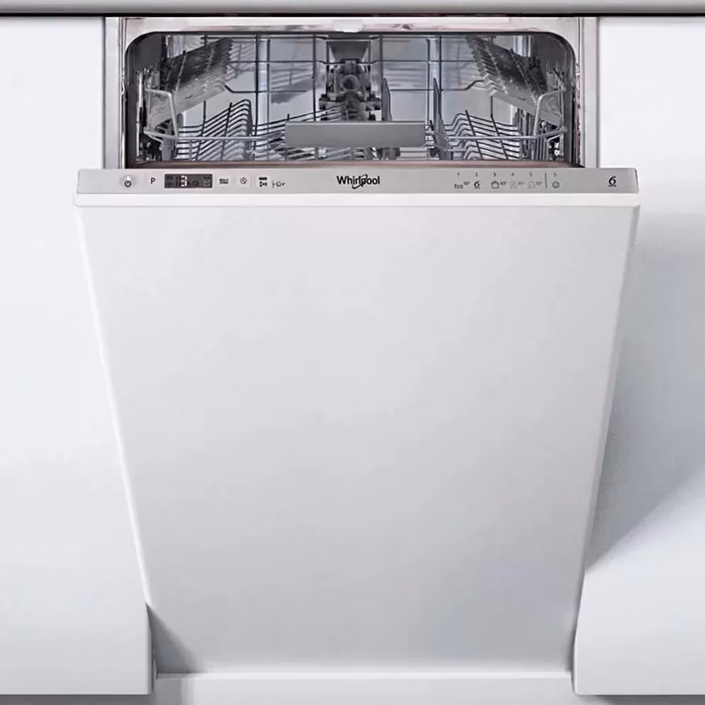 Посудомоечная машина встраиваемая Whirlpool WSIC3M17, 6программы, 44.8 см, A+ 