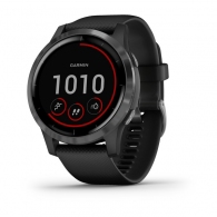 Garmin Vivoactive 4, Black wich Slate Hardware thumbnav 1