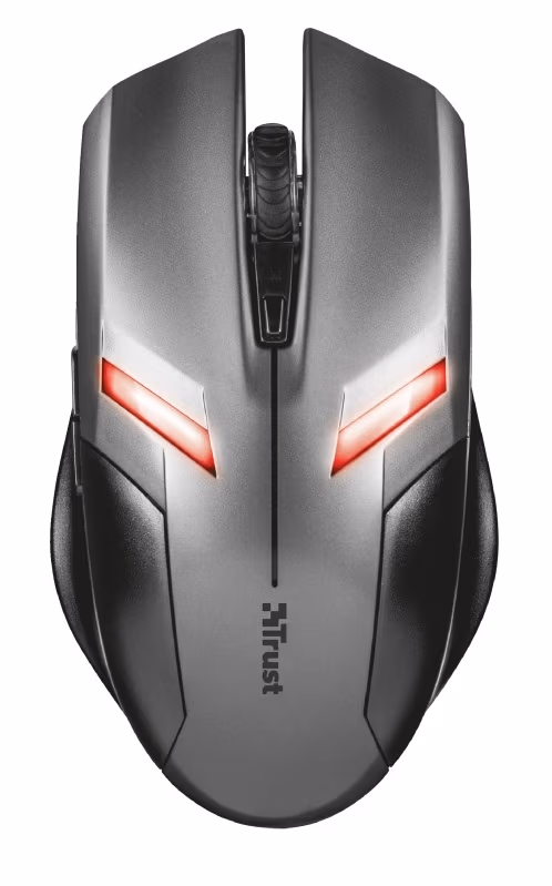 Trust Gaming Ziva Mouse, 800 - 2000 dpi, 6 button, Breathing LED illumination, USB, Black