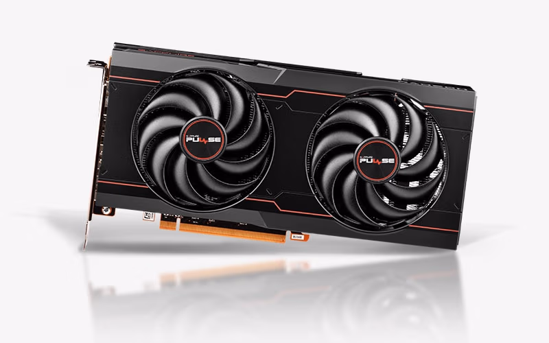 Sapphire PULSE Radeon RX 6600 XT OC 8GB GDDR6 128Bit 2593/16000Mhz, 1xHDMI, 3xDP, Dual Fan, SP: 2048, AMD RDNA 2, 2nd Gen 7nm GPU, PCIe4.0, Two-Ball Bearing, IFC IV, Fuse Protection, Dual X Cooling, Metal Backplate, Lite Retail