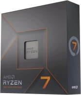 AMD Ryzen™ 7 7700, Socket AM5, 3.8-5.3GHz (8C/16T), 8MB L2 + 32MB L3 Cache, AMD Radeon™ Graphics, 5nm 65W, Zen4, Unlocked, Box (with AMD Wraith Prism Cooler)