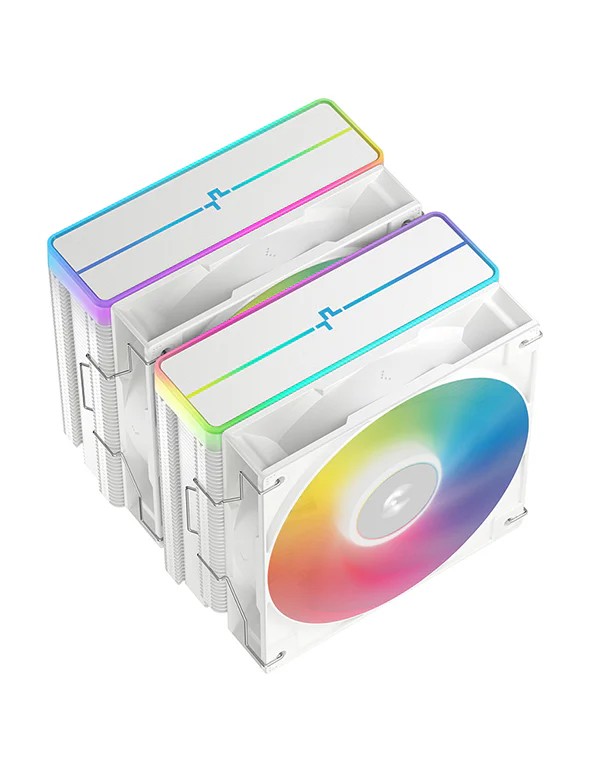 Кулер DEEPCOOL  AG620 WH ARGB V2 / Universal / 260W / 300~1850rpm, <29.4dBA / 67.88CFM / White photo 2