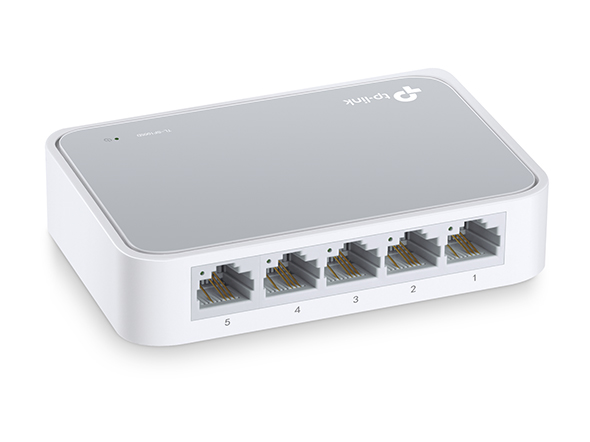 Switch TP-LINK TL-SF1005D / 5 port / 100Mb / RJ45 / Plastic case photo 2