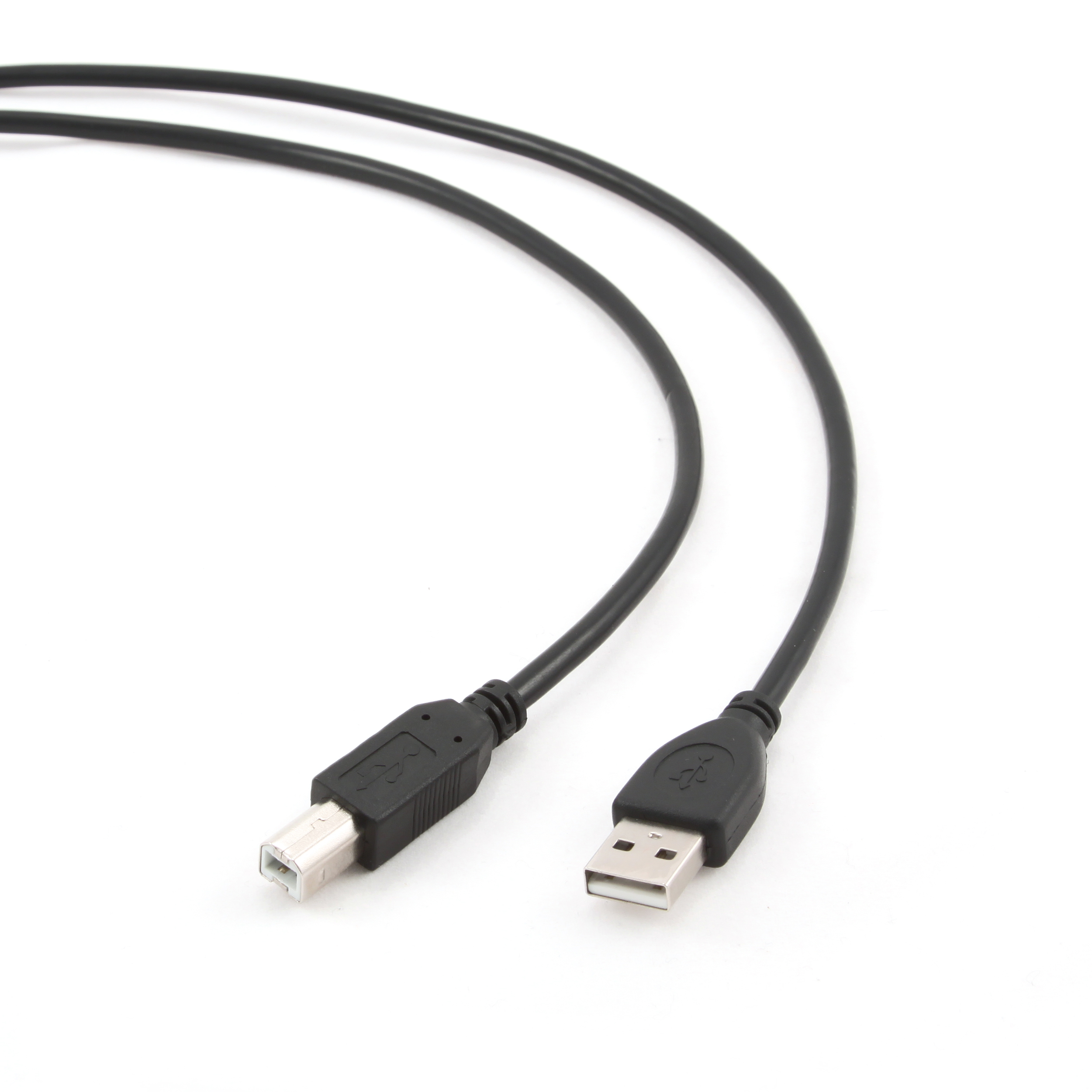 Cable USB2.0 CCP-USB2-AMBM-6, Professional series, 1.8 m, USB 2.0 A-plug B-plug, Black photo 1