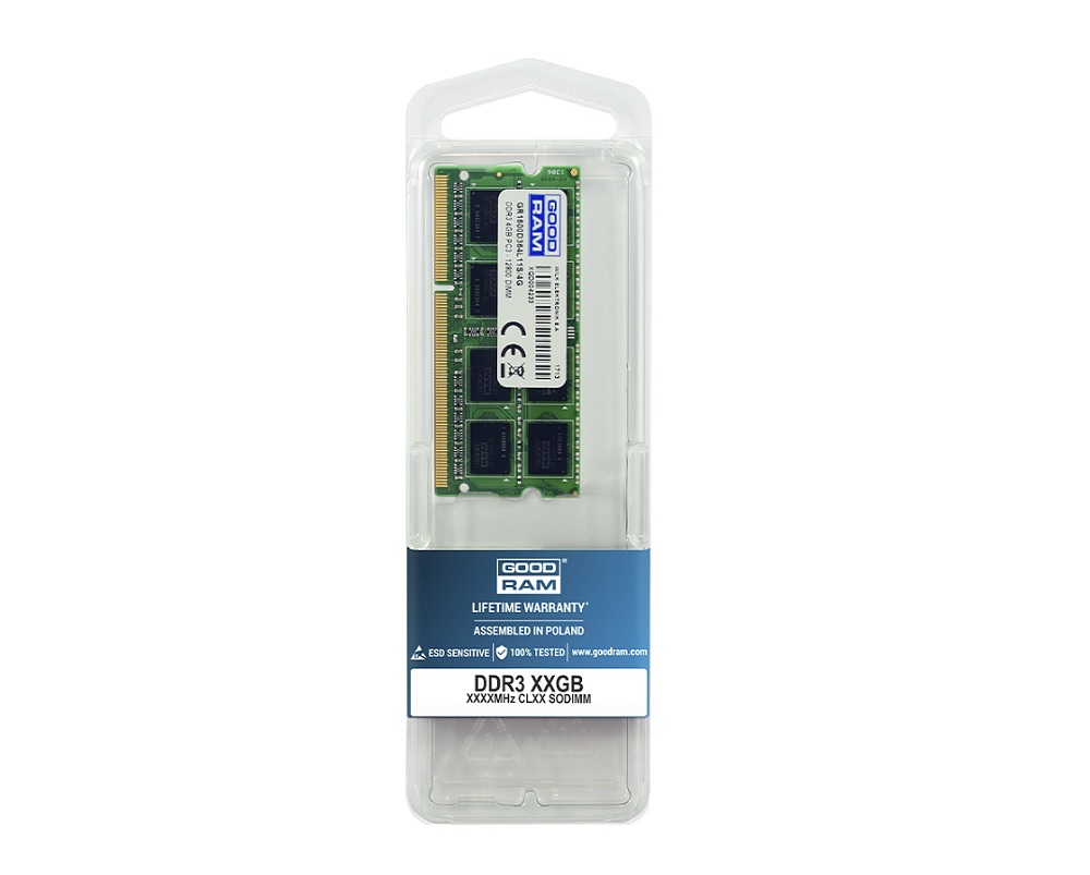 Оперативная память GOODRAM DDR3-1600 SODIMM 4ГБ photo 2