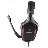 Casti Gaming SVEN AP-G333MV, Black-Red thumbnav 2