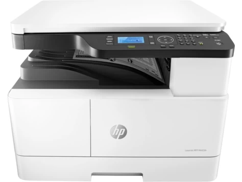 MFP A3 HP LaserJet M442dn, White, up to 24ppm, 1200*1200 dpi, Duplex, 512MB, 600dpi, 4-Line LCD display, up to 50000 p/m, input 350 p,USB 2.0, 10/100 BaseTX , HP PCL 6, Toner W1335A/X (7,400/13,700 pages), Drum CF257A  (80,000 pag)