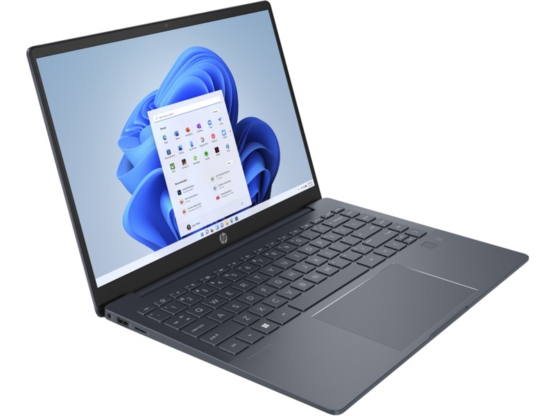 Ноутбук 14" HP Pavilion Plus (14-eh1007ci) / 2.8K / OLED / Intel Core i5-13500H / 16GB / 1TB SSD / Space Blue photo 2