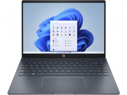 Ноутбук 14" HP Pavilion Plus (14-eh1007ci) / 2.8K / OLED / Intel Core i5-13500H / 16GB / 1TB SSD / Space Blue thumbnav 1