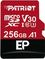 Card de memorie microSD Patriot EP Series V30/ 90Mbps/ 256GB + SD adapter thumbnav 1