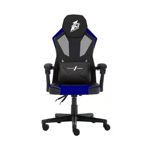 Игровое кресло 1STPLAYER P01/ 120kg/  Moving armrest/ Black/Blue
