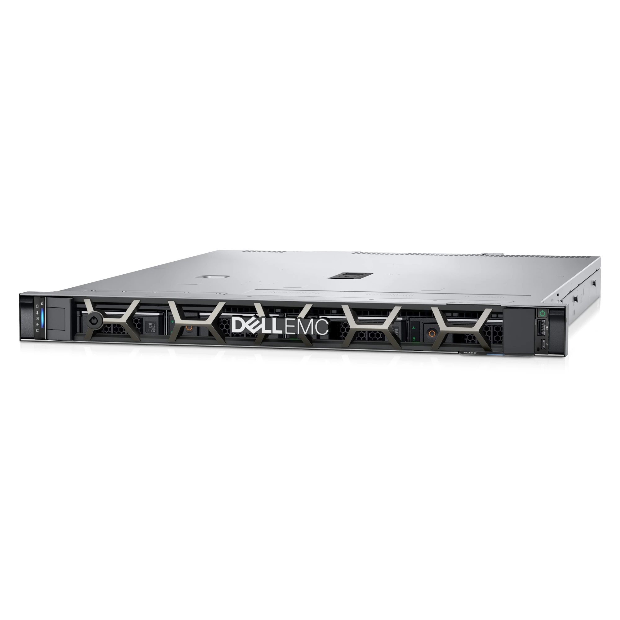 Dell PowerEdge R250 1U Rack, Intel Xeon E-2314 (2.8GHz, 8M, 4C/4T, 65W), 1x16GB UDIMM DDR4 RAM, 2TB HDD SATA,  (Chassis 4x3.5” Hot-Plug HDD), iDRAC9 Basic, On-Board LOM Broadcom 5720 Dual Port 1Gb, TPM 2.0 V3, Single Hot-Plug 700W PSU Titanium, 1U/2U Stat photo 1