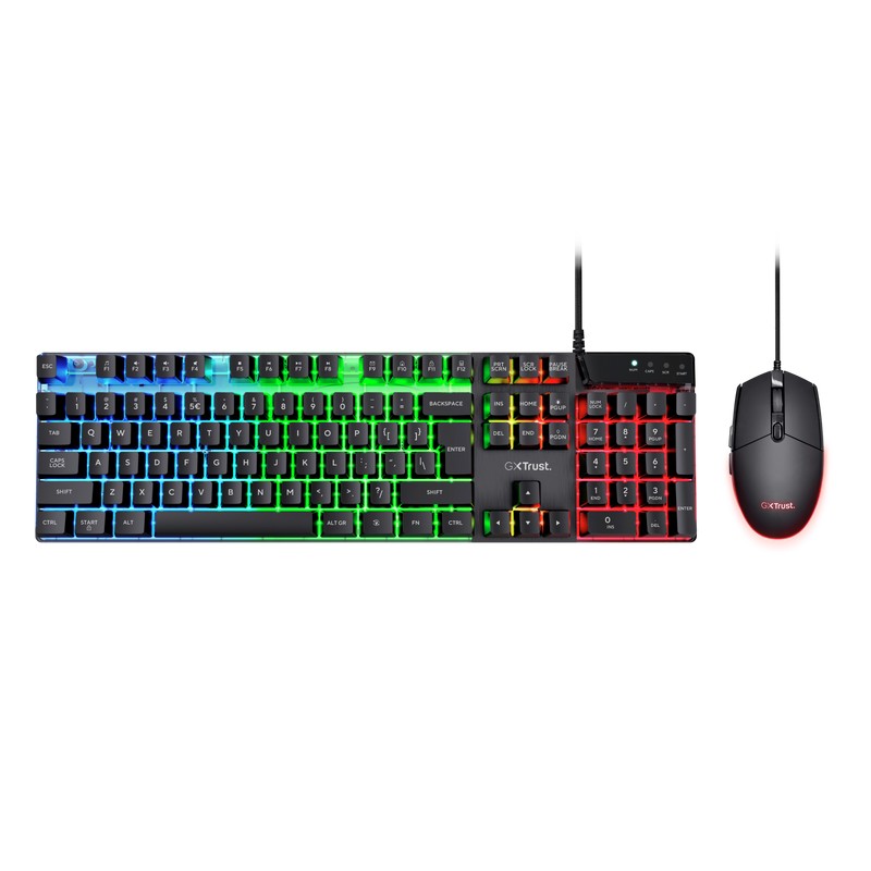 Игровая клавиатура Trust GXT 838 Azor, USB, Black photo 1