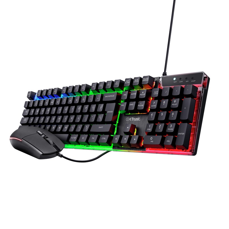 Игровая клавиатура Trust GXT 838 Azor, USB, Black photo 2