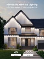 Наружное освещение GOVEE RGBICW Permanent Outdoor Lights 2 30M, 72 Lights thumbnav 3