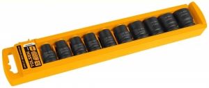 Set 10 chei tubulare impact 10-24mm 1/2 Tolsen thumbnav 1