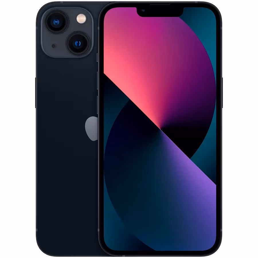 Smartphone Apple iPhone 13 128GB Midnight, (MLPF3RM/A) 