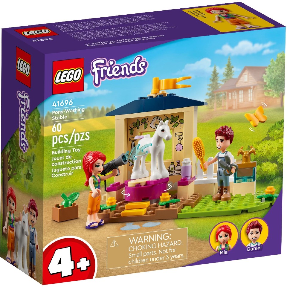 Lego Friends 41696 Pony-Washing Stable photo 1