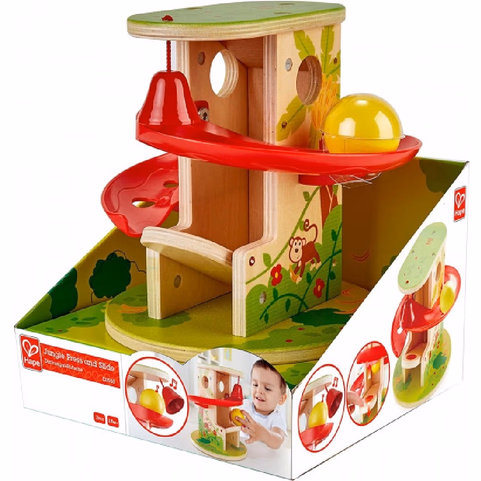 Hape E0508A Jungle Press And Slide