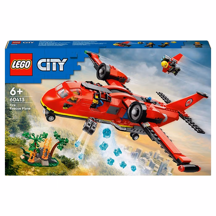 Lego City Пожарно-спасательный самолет 60413