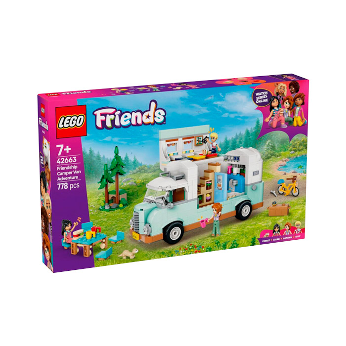 Lego Friends "Приключение в Фургоне-Кемпере "Дружба"" 42663 photo 1