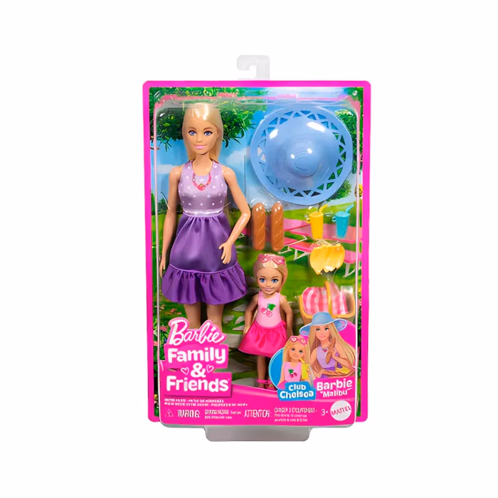 Кукла в наборе Barbie Family & Friends Малибу и Челси JBF43 