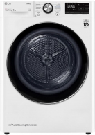 Mas. de uscat rufe LG DC90V9V9W, Pompa de caldure, 9 kg, A+++, Alb thumbnav 1