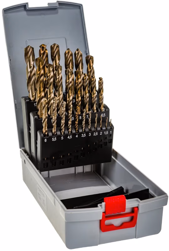 Set de burghie Bosch Pro Box HSS-Co,1.0-13.0mm, 2608587018 