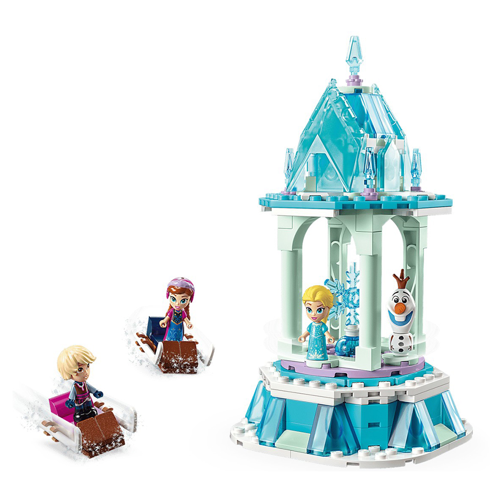 Constructor Lego Disney Anna and Elsas Magical Carousel 43218  de la 6+ ani photo 3