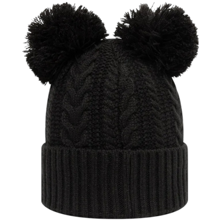 Шапка New Era CHYT DOUBLE POM CUFF KNIT NEYYAN CHILD Черный photo 2