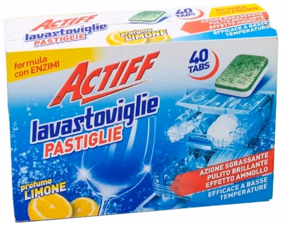 Таблетки для ПММ Actiff ActiffLemon4018 