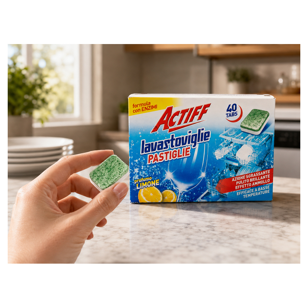 Таблетки для ПММ Actiff ActiffLemon4018 photo 5