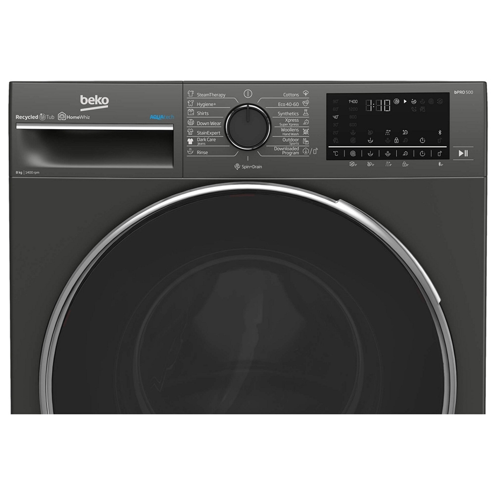 Masina de spalat Beko B5WFU58418 8 kg / 1400 rot/min / A / Gri photo 3